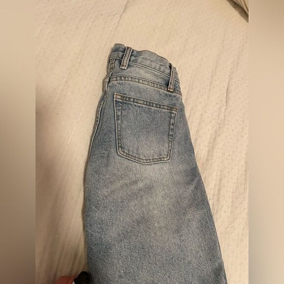 High Rise straight Leg Mom Jeans - Picture 4 of 11